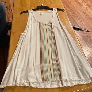 RVCA linen shift dress